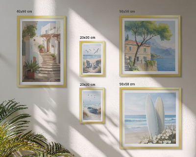 Bildergalerie-set für die wand Stilvolle Meerblicke