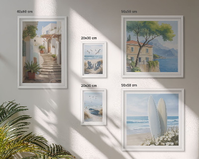 Bildergalerie-set für die wand Stilvolle Meerblicke