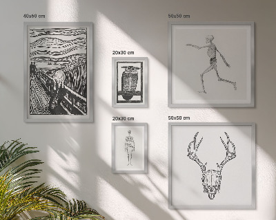 Bildergalerie-set für die wand Surrealistische Kunst Natur Mensch
