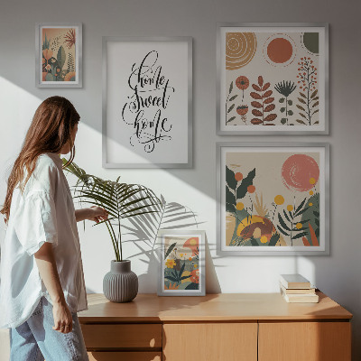 Bildergalerie-set für die wand Stilvolle Pflanzendekorationen