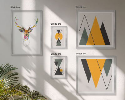 Bildergalerie-set für die wand bunte Motive im Boho-Stil