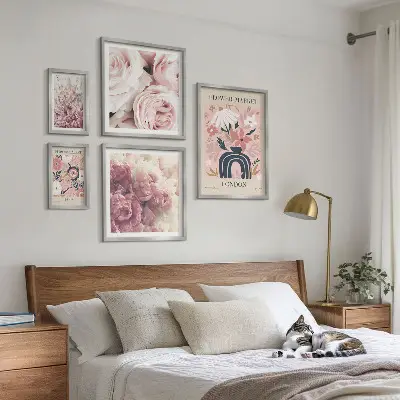 Bildergalerie-Set für die Wand florale Boho-Dekoration