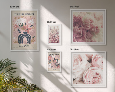 Bildergalerie-set für die wand Florale Boho-Dekorationen