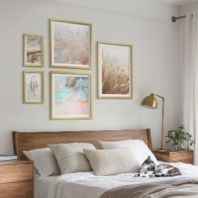 Modernes wandbilder-set Natürliche Boho-Ethno-Landschaften