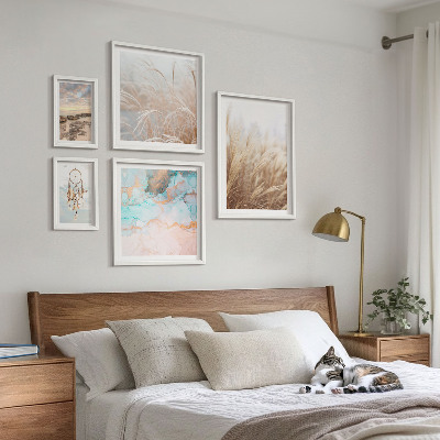 Modernes wandbilder-set Natürliche Boho-Ethno-Landschaften