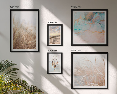 Modernes wandbilder-set Natürliche Boho-Ethno-Landschaften