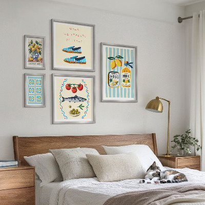 Bildergalerie-set für die wand Italienische Küche, Zitrusfrüchte