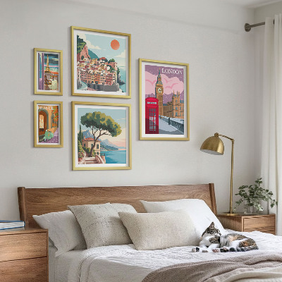 Bildergalerie-set für die wand Europäische Kulturstädte