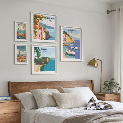 Bildergalerie-set für die wand Küstenlandschaften Europas