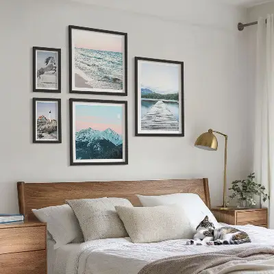 Bilderset fürs Sofa mit Naturlandschaftsmotiven