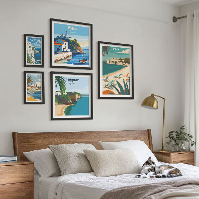 Bildergalerie-set für die wand Küstenlandschaften Europas