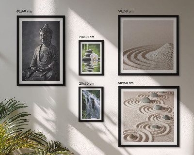 Bildergalerie-set für die wand Entspannende Zen-Naturthemen