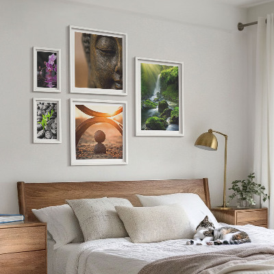 Bildergalerie-set für die wand Harmonie der Natur minimalistisch