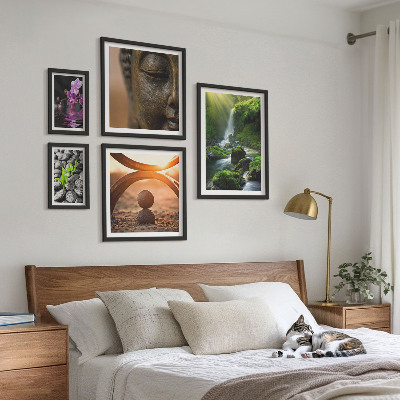 Bildergalerie-set für die wand Harmonie der Natur minimalistisch