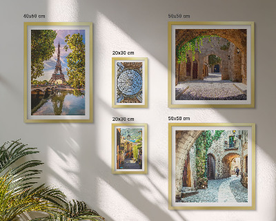 Bildergalerie-set für die wand Bezaubernde Ausblicke auf europäische Städte