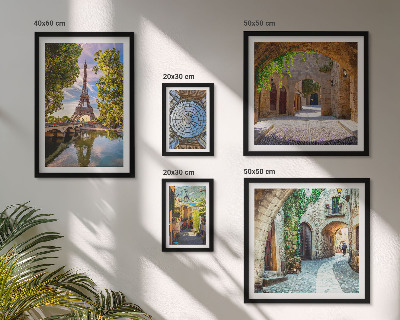 Bildergalerie-set für die wand Bezaubernde Ausblicke auf europäische Städte