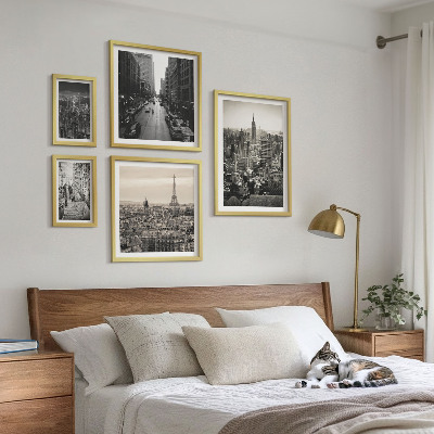 Bildergalerie-set für die wand Stadtpanoramen europäischer Hauptstädte