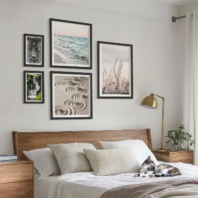Bildergalerie Set für die Wand mit entspannendem Natur und Zen Wassermotiv