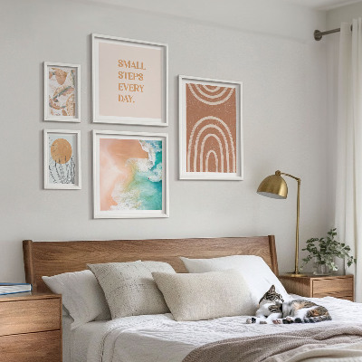 Modernes wandbilder-set Stilvolle Pflanzendekorationen