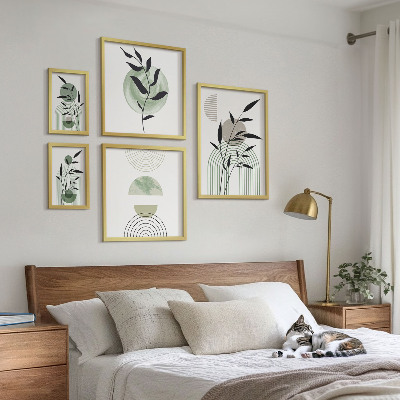 Bildergalerie-set für die wand Stilvolle Pflanzengrafiken