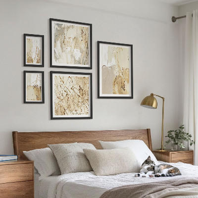 Bildergalerie-set für die wand Abstrakte moderne Texturen