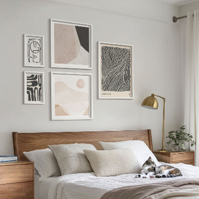 Bildergalerie-set für die wand Minimalistische Erdmuster abstrakt