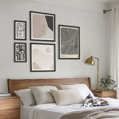 Bildergalerie-set für die wand Minimalistische Erdmuster abstrakt