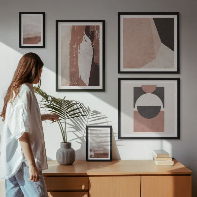 Bildergalerie-set für die wand Abstrakte Erdzusammensetzungen