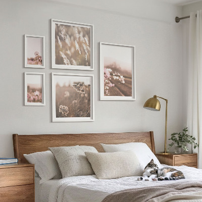 Bildergalerie-set für die wand Florale Motive von zarter Natur