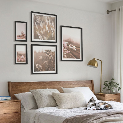Bildergalerie-set für die wand Florale Motive von zarter Natur
