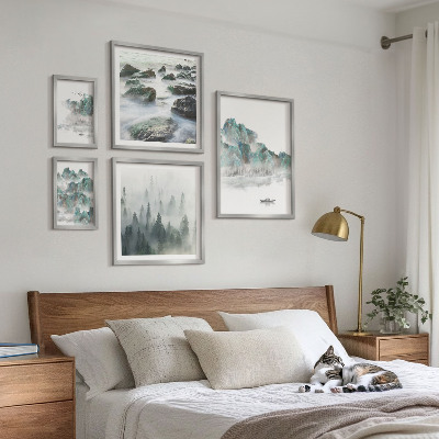 Bildergalerie-set für die wand Friedliche Landschaften mit Wasser