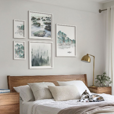 Bildergalerie-set für die wand Friedliche Landschaften mit Wasser