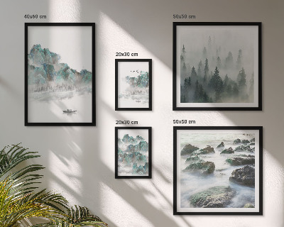 Bildergalerie-set für die wand Friedliche Landschaften mit Wasser