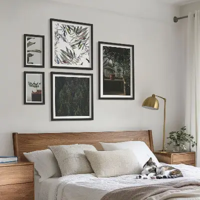 Bildergalerie-Set für die Wand mit Motiven grüner Oasen