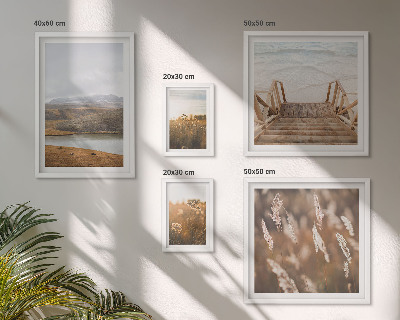 Bildergalerie-set für die wand Naturlandschaften des Seefeldes