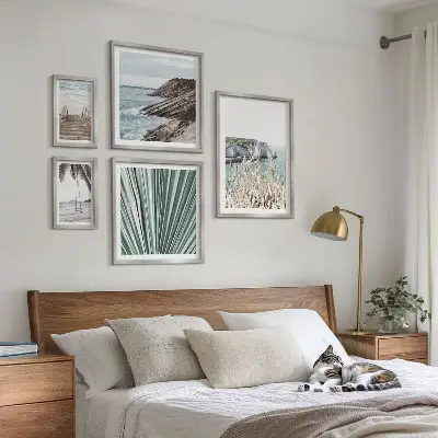 Bilderset fürs Sofa mit Tropenstrand-Motiven