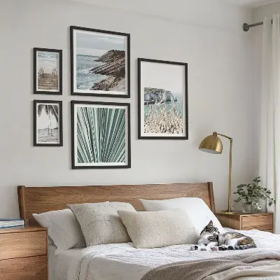 Bilderset fürs Sofa mit Tropenstrand-Motiven