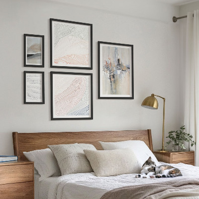 Bildergalerie-set für die wand Abstrakte Kompositionen Schattierungen