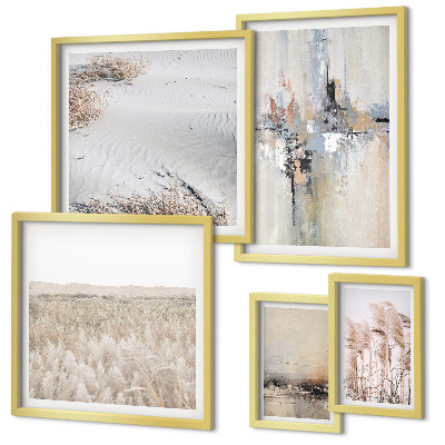 Bildergalerie-set für die wand Stilvolle Dekorationen, Natur, Minimalismus
