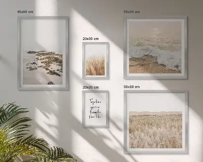 Bilderset fürs Sofa mit Strandlandschaften aus der Serie Naturschönheiten