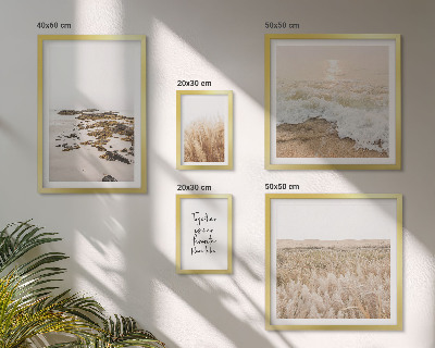Bilderset fürs sofa Naturschönheiten – Strandlandschaften