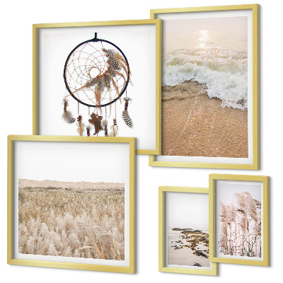 Bildergalerie-set für die wand Natürliche Strandlandschaften