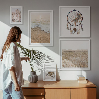 Bildergalerie-set für die wand Natürliche Strandlandschaften