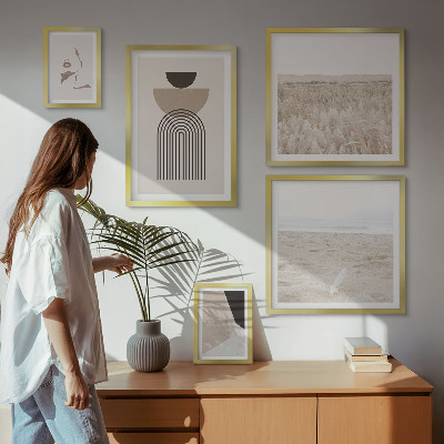 Bildergalerie-set für die wand Stilvolle abstrakte Landschaften