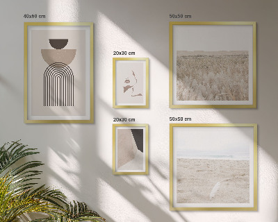 Bildergalerie-set für die wand Stilvolle abstrakte Landschaften