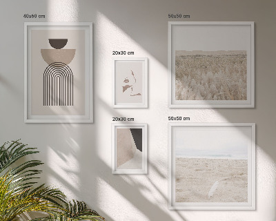 Bildergalerie-set für die wand Stilvolle abstrakte Landschaften