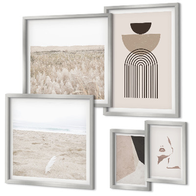 Bildergalerie-set für die wand Stilvolle abstrakte Landschaften