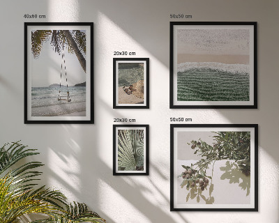 Bildergalerie-set für die wand Tropische Strände und Natur im Einklang