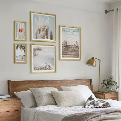 Bildergalerie-Set für die Wand mit Strandblick und Naturmotiven