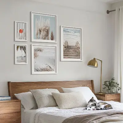Bildergalerie-Set für die Wand mit Strandblick und Naturmotiven